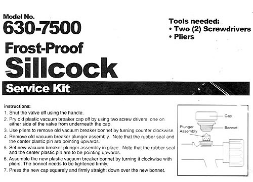 Mansfield Anti Siphon Hose Bib 500 Series Terry Love Plumbing