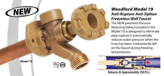 Non-Freeze Anti-Siphon Valve - 12