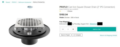 cast iron shower drain used.JPG