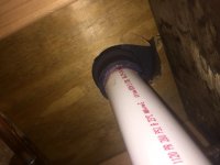 Leaking joint...ABS tile drain to PVC | Terry Love Plumbing Advice