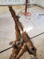 20' of CI Waste pipe to exit.jpg