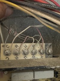Thermostat before unwired
