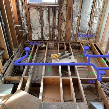Shower Tub Drain Diagram