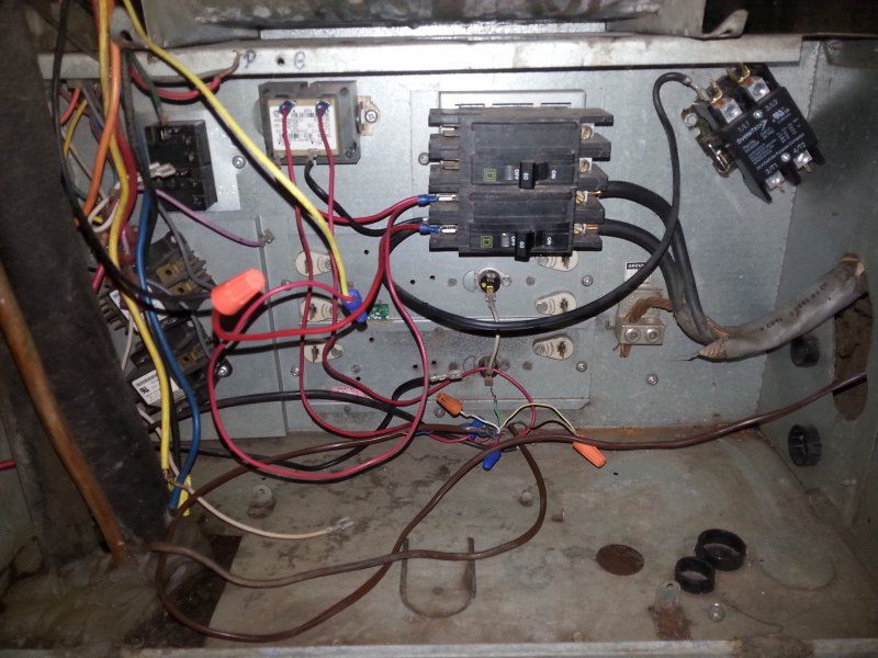 nordyne air handler.need help wiring it | Terry Love Plumbing & Remodel