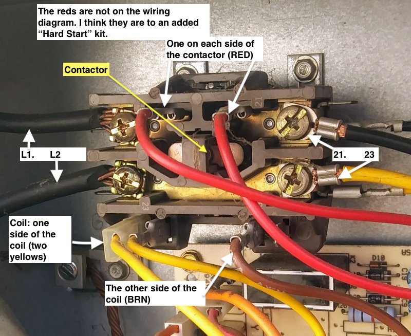 New Contactor Wiring