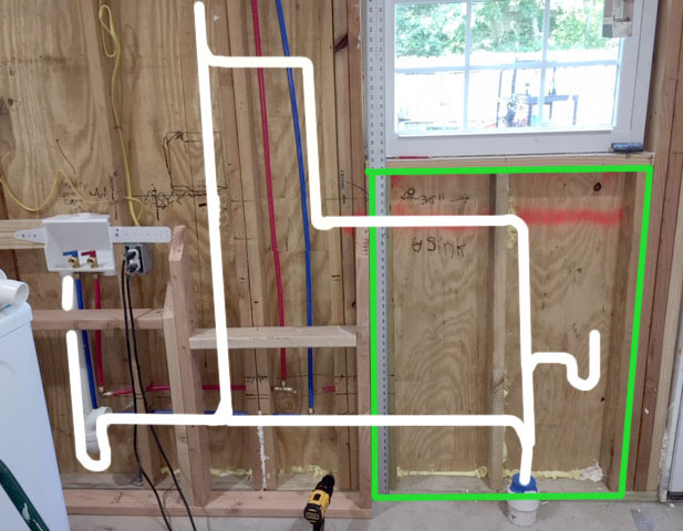 Laundry Room Utility Sink Plumbing Diagram Questions