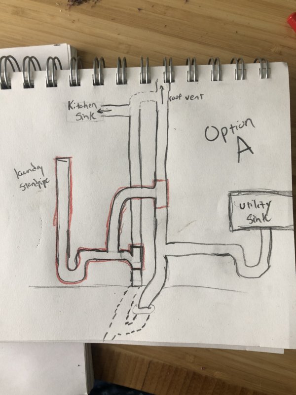 Option A (kitchen sink drain).JPG