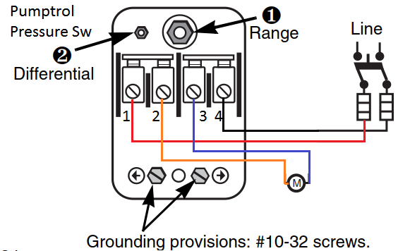 110v Well Pump Pressure Switch Wiring Diagram