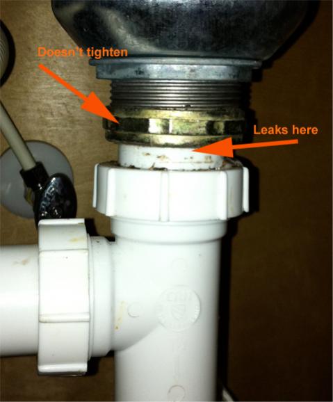 Kitchen Sink Drain Leak Terry Love Plumbing Remodel Diy