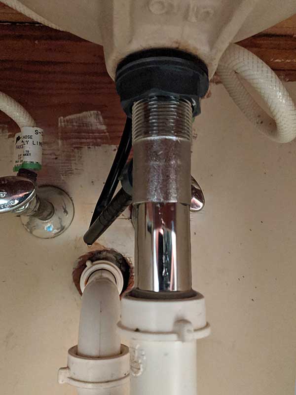 Bad leak after bathroom drain install Terry Love Plumbing Advice & Remodel DIY & Professional