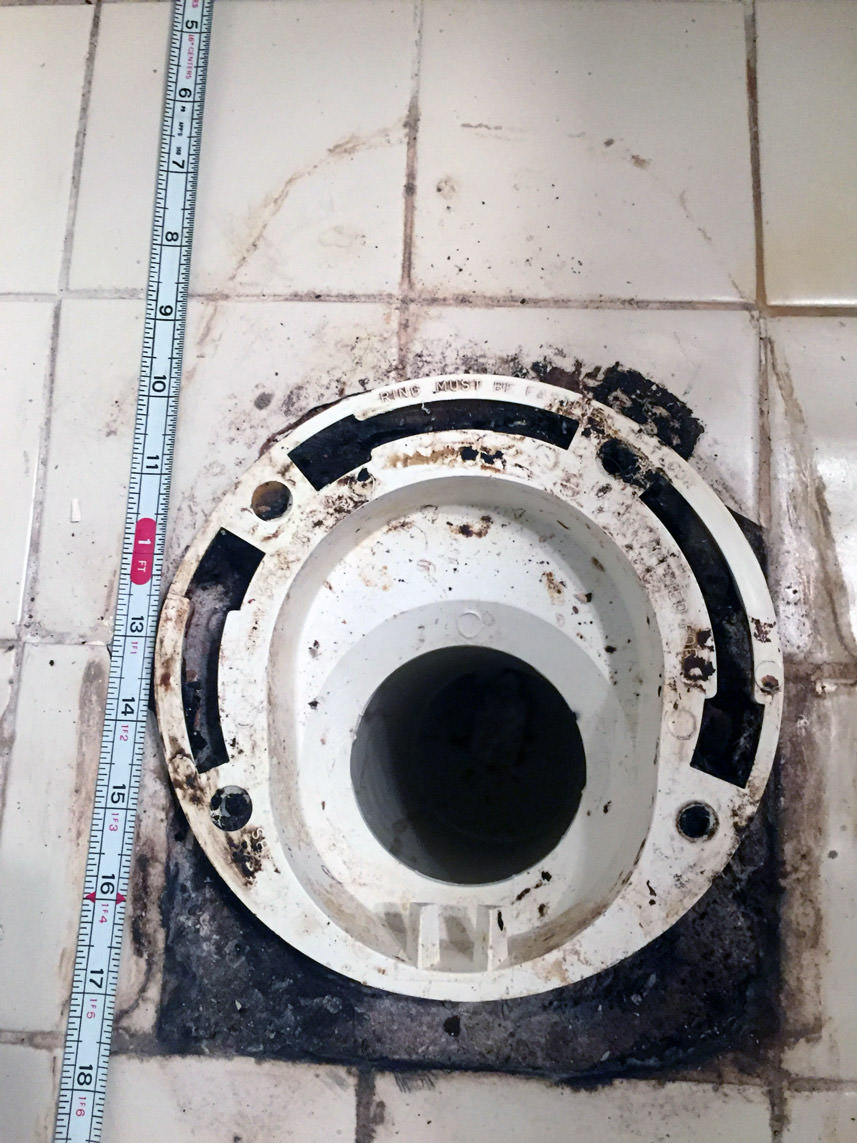 Strange Offset Flange (How do I put a wax ring on it) Terry Love