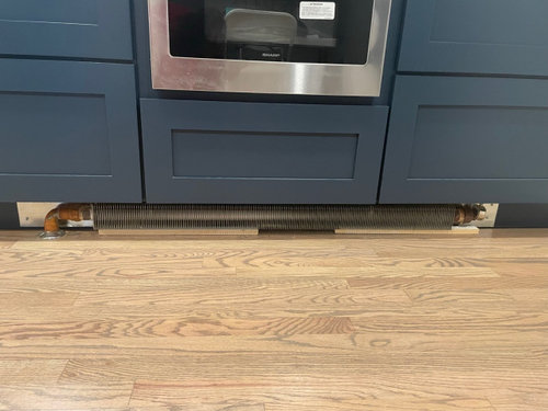 Steam heat in toe kick of kitchen cabinets? | Terry Love Plumbing Advice u0026  Remodel DIY u0026 Professional Forum