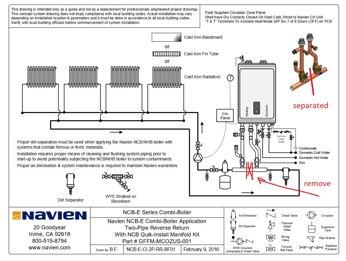 Navien NCB manifold piping Terry Love Plumbing Advice & Remodel DIY