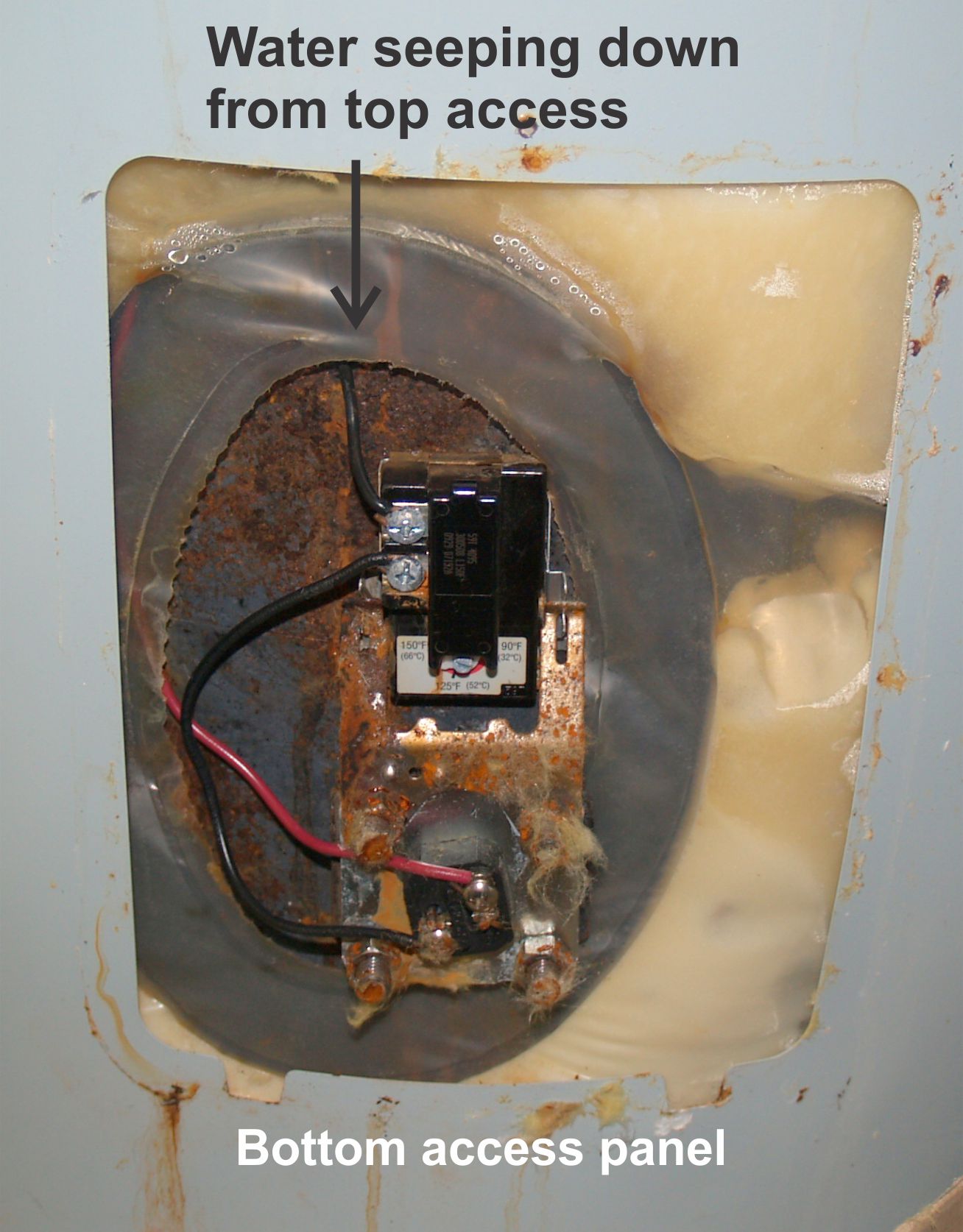 Condensation issue on 8-year old Giant water heater | Terry Love Plumbing  Advice u0026 Remodel DIY u0026 Professional Forum