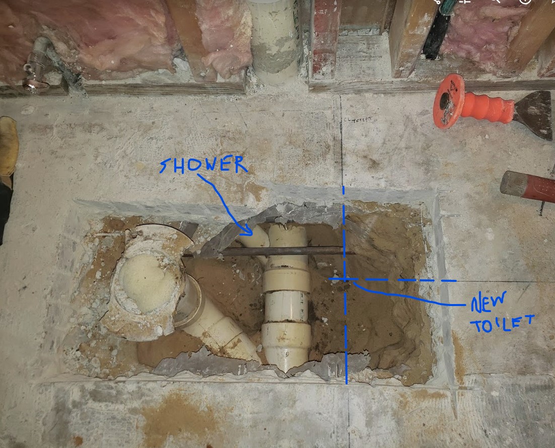 Moving Drains Under Slab Terry Love Plumbing Advice & Remodel DIY