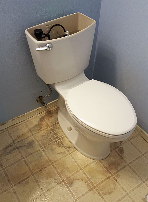 american standard leaking toilet