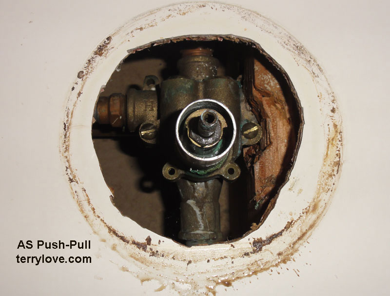 American Standard Push-Pull Shower Valve | Terry Love Plumbing Advice