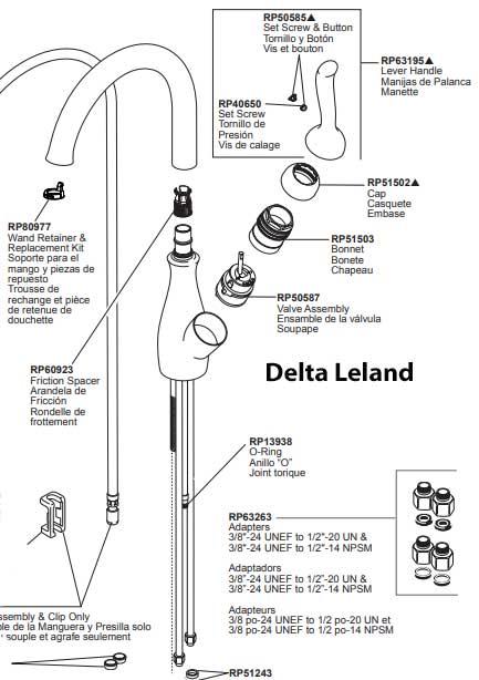 Delta Leland Parts 1 