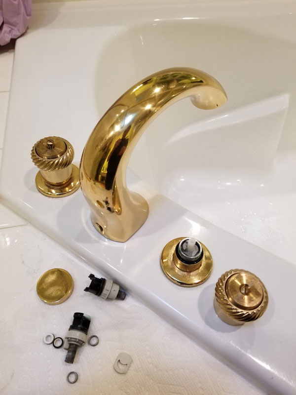Delta Roman Tub Faucet Old Polished Gold From 1995 Terry Love