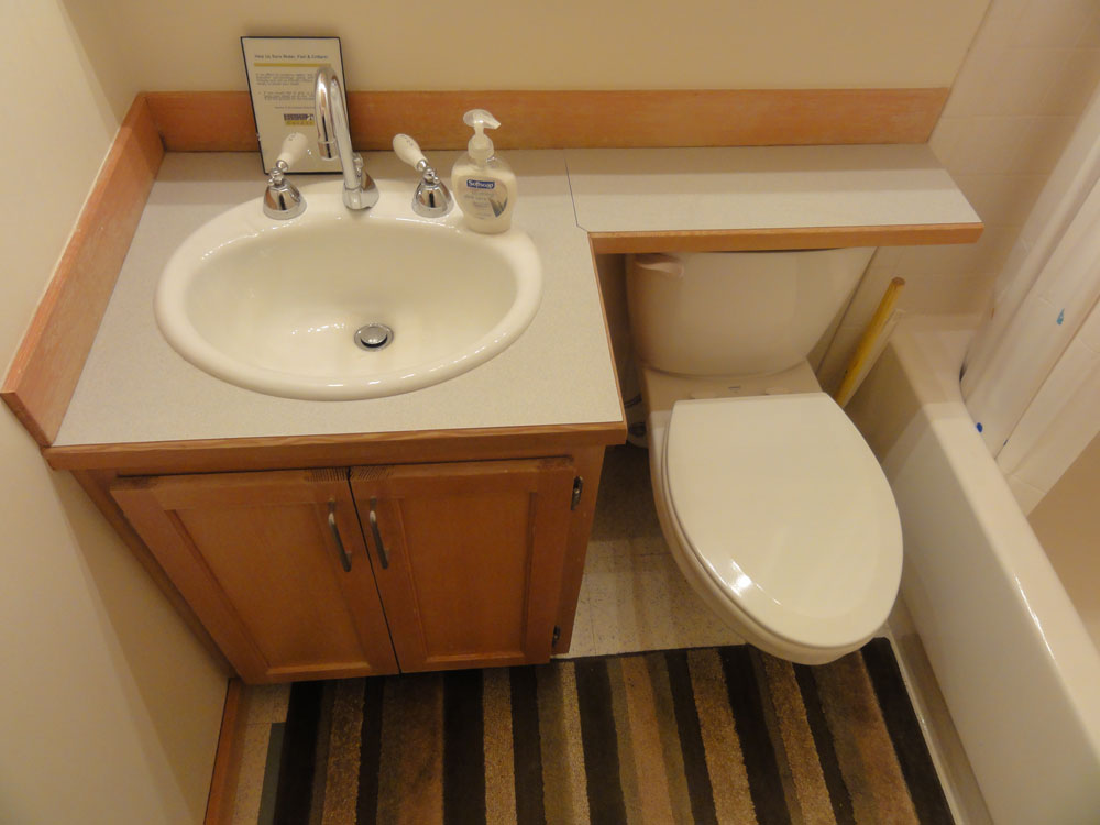 Best toilet that fits under vanity extension. Banjo countertop | Terry ...