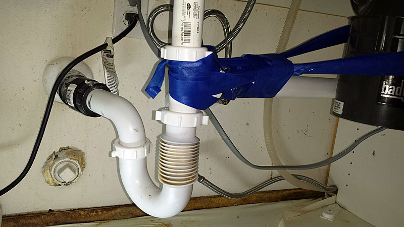 Leak under kitchen sink | Terry Love Plumbing Advice ...