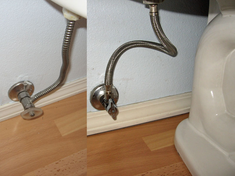 Trouble Replacing Faucet In Bathroom Corrugated Tubing Lav