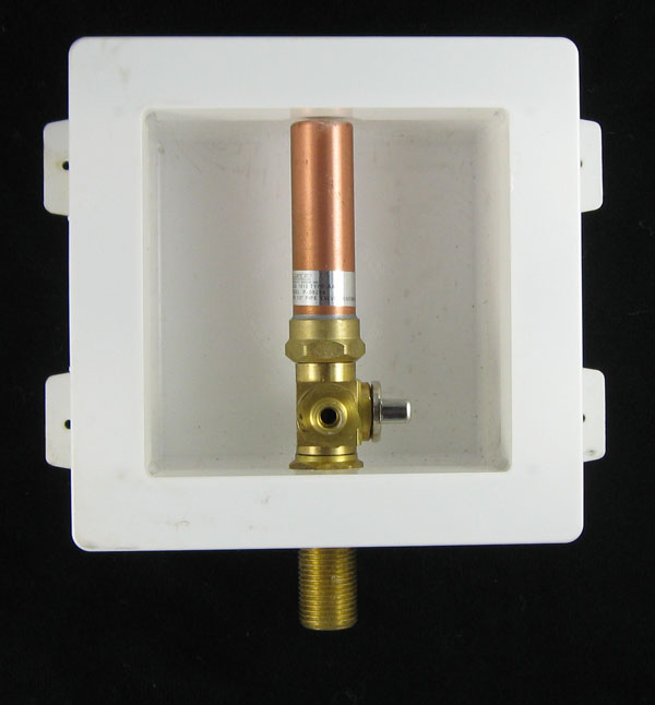 12ft Braided Refrigerator Water Line - PEX Ice Maker Supply Hose With 1/4" Compression Fittings