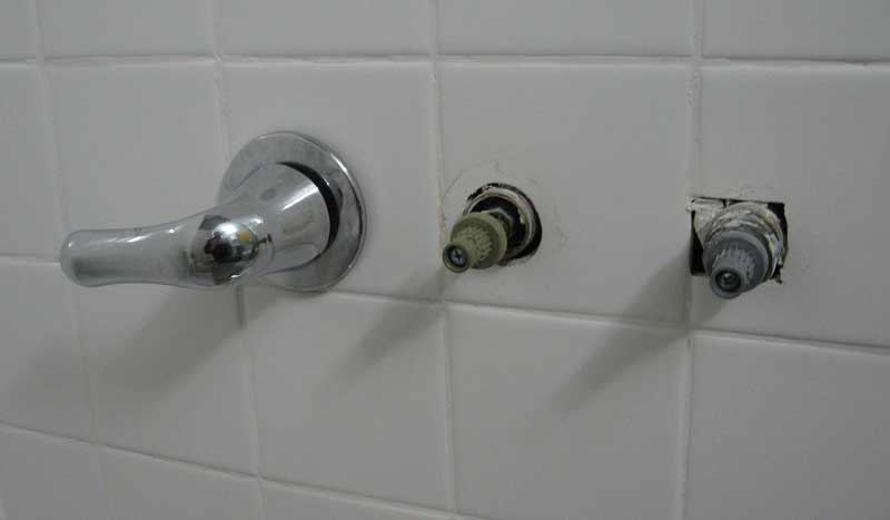 Replacing A Three Handle Tub Shower Faucet With Moen Posi Temp