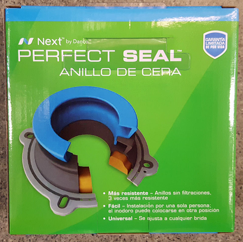 Danco Perfect Seal Toilet Wax Ring with Bolts