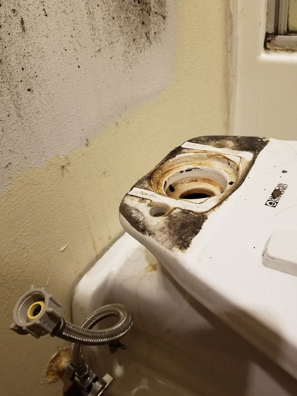 Remove Broken Brass Overflow Terry Love Plumbing Advice & Remodel DIY