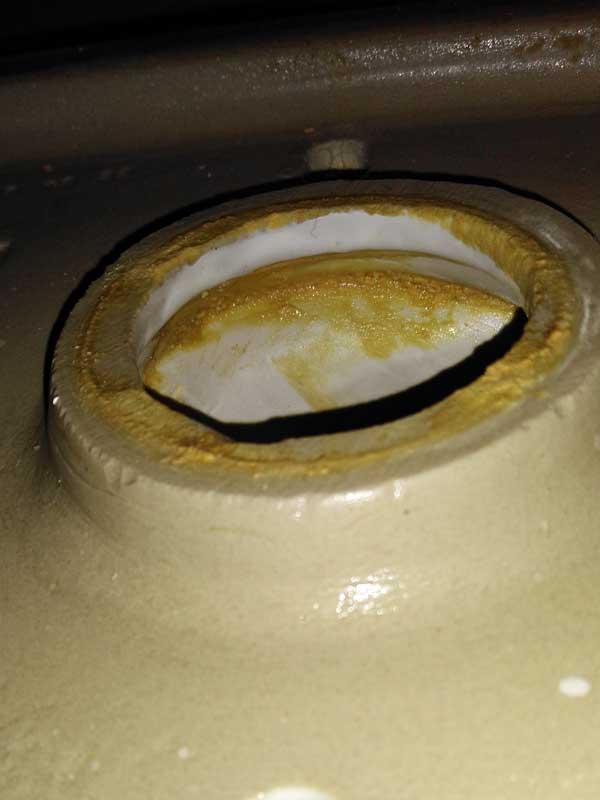 glacier bay toilet clogged