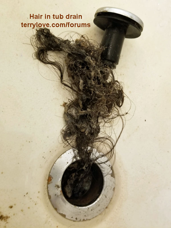 Clogged Shower Drain - Hair2o Salon