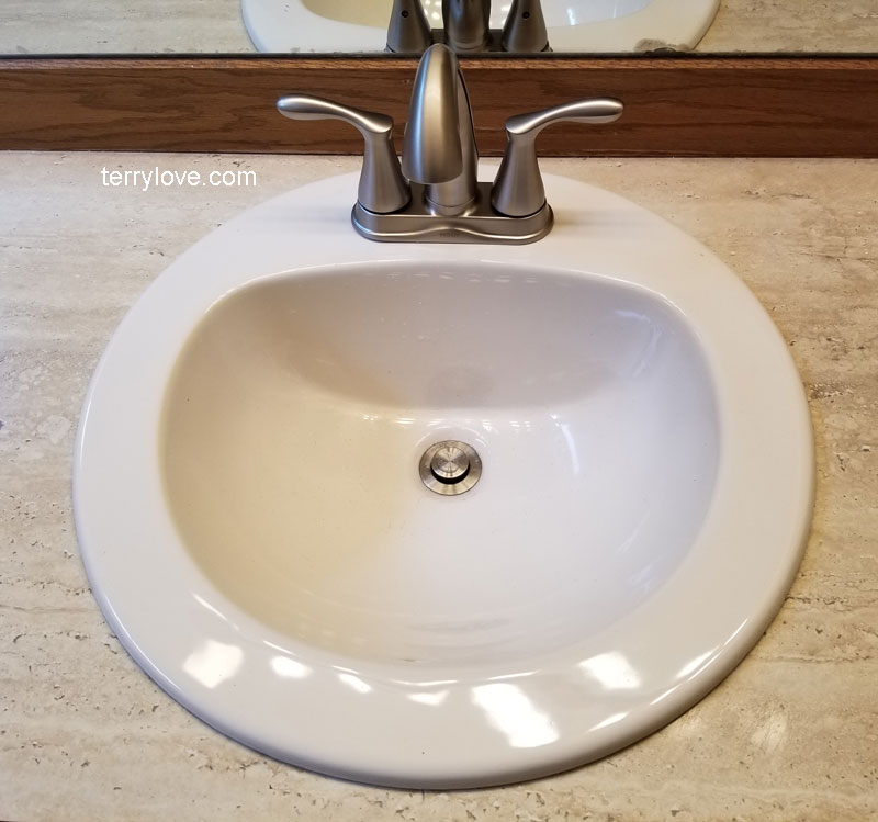 How to fix a crack in a porcelain sink