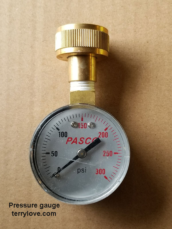 What Is Recommended Water Pressure Terry Love Plumbing