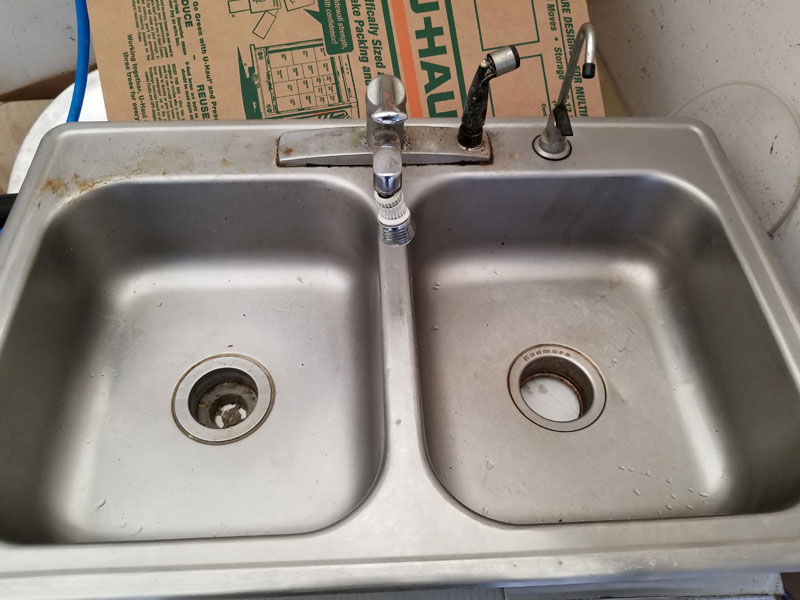 Kitchen sink replacement. A new stainless steel sink by Kohler | Terry ...