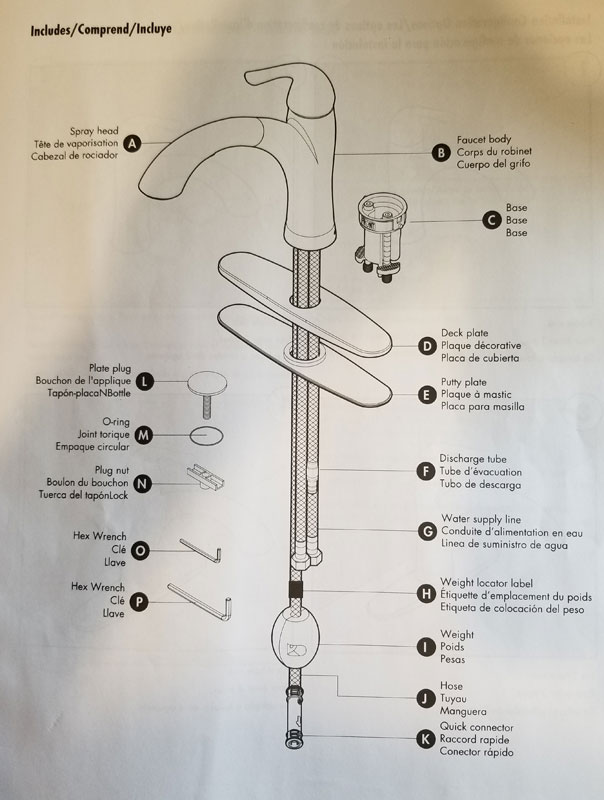 Costco Waterridge 906242 Kitchen Faucet Pictures Terry Love