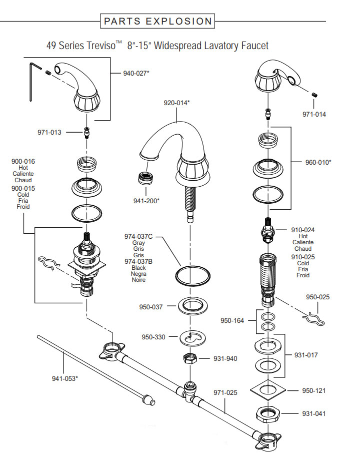 Phister Treviso Widespread faucet identification | Terry Love Plumbing ...