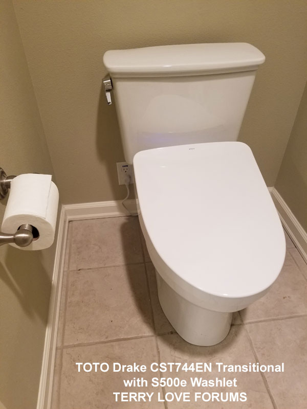 Leaking new TOTO C744E toilethelp please.  Terry Love Plumbing Advice &  Remodel DIY & Professional Forum