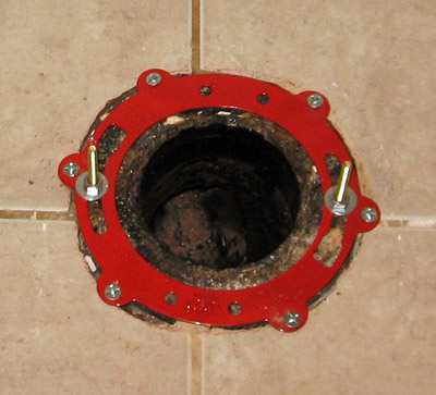 Closet Flange Ring Rusted Out In Concrete Slab Terry Love